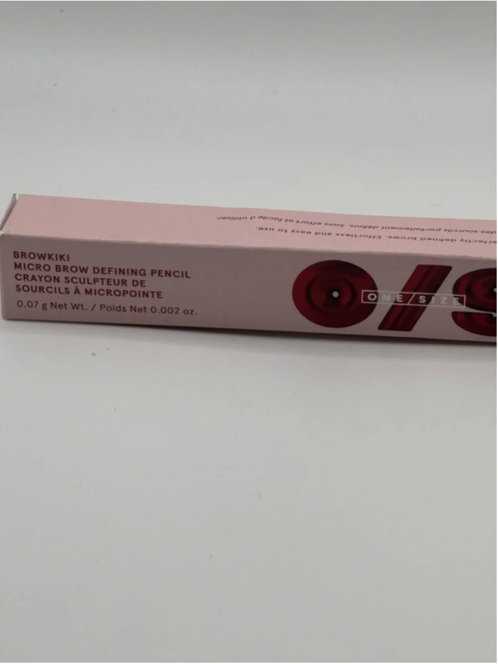 ONE/SIZE BrowKiki Micro Brow Defining Pencil 02 Taupe 0.07g New in Box